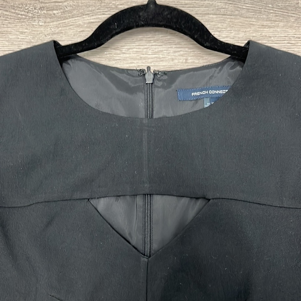 French Connection Women’s Little Black Dress - size 8 - Picture 3 of 5